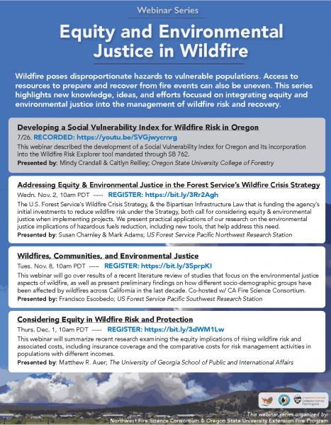 Westside Family Forests & Wildfire Webinar